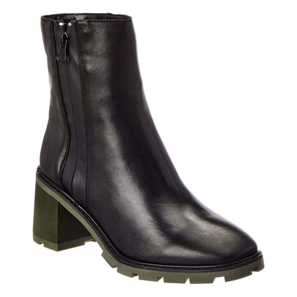 Sanctuary Prime Time Leather Bootie, Black